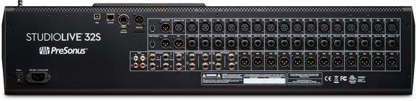 STUDIOLIVE 32S SERIES III 32CH 22-BUS DIGITAL MIXING CONSOLE / RECORDER / INTERFACE WITH AVB NETWORKING AND DUAL-CORE FLEX